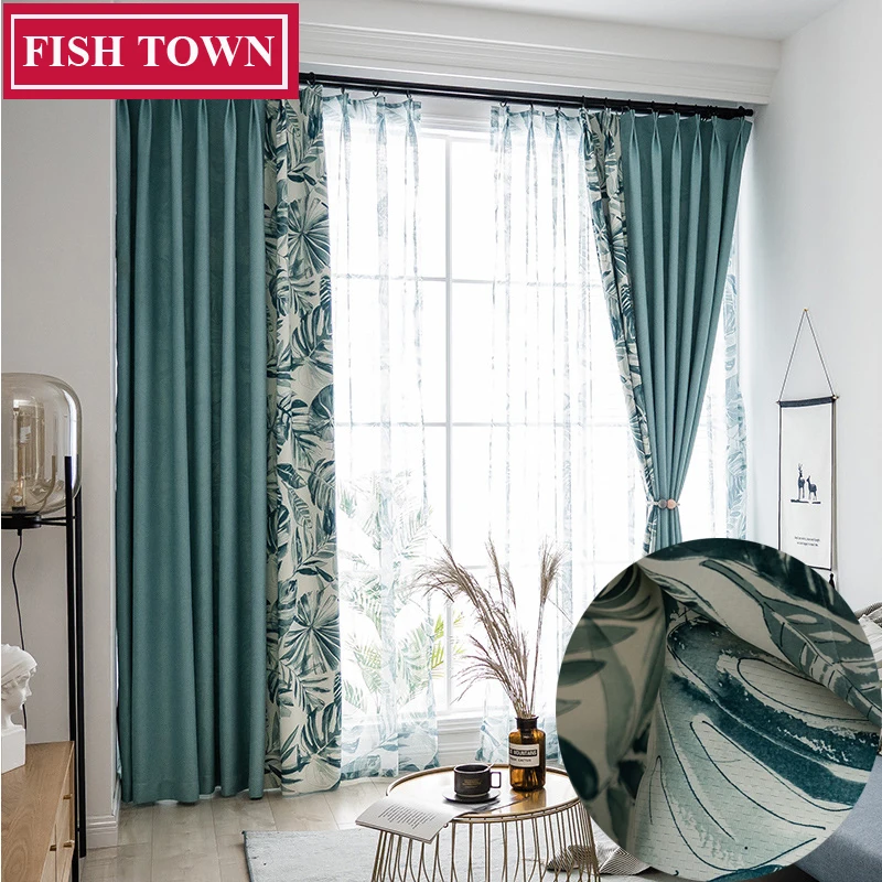 FISH TOWN Nordic Pattern ( New Stitch Together way(Cannot Be Found In Your Market)Heavy Curtains/Rideau Room/Bedroom/Livingroom
FISH TOWN Nordic Pattern ( New Stitch Together way(Cannot Be Found In Your Market)Heavy Curtains/Rideau Room/Bedroom/Livingroom