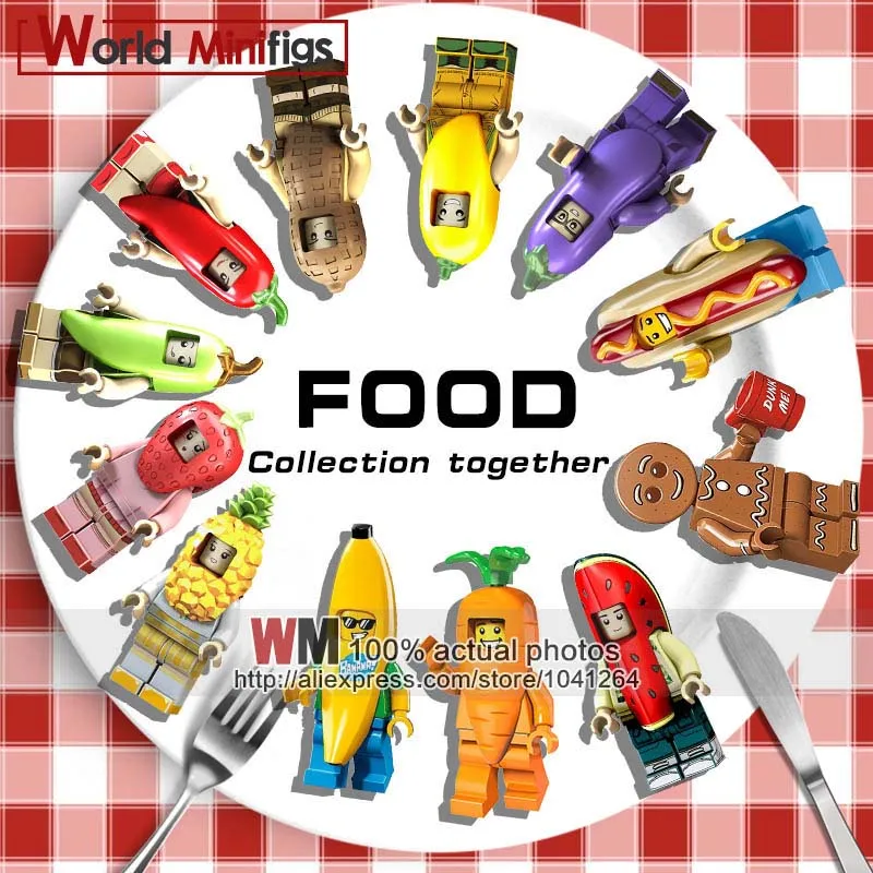 Single Sale Super Heroes Mango Pepper Pineapple Peanut Fruit Disguised Building Blocks Children Model Doll Children Gifts
Single Sale Super Heroes Mango Pepper Pineapple Peanut Fruit Disguised Building Blocks Children Model Doll Children Gifts