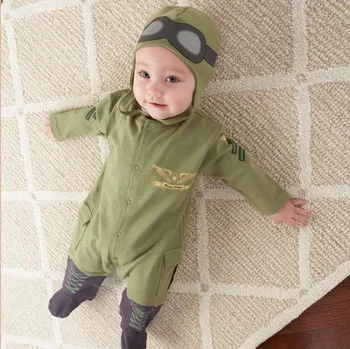 2016 new suit,baby boy romper newborn baby clothing,toddler boy clothes,children pilot romper,infant long sleeve jumpsuit+hat
2016 new suit,baby boy romper newborn baby clothing,toddler boy clothes,children pilot romper,infant long sleeve jumpsuit+hat