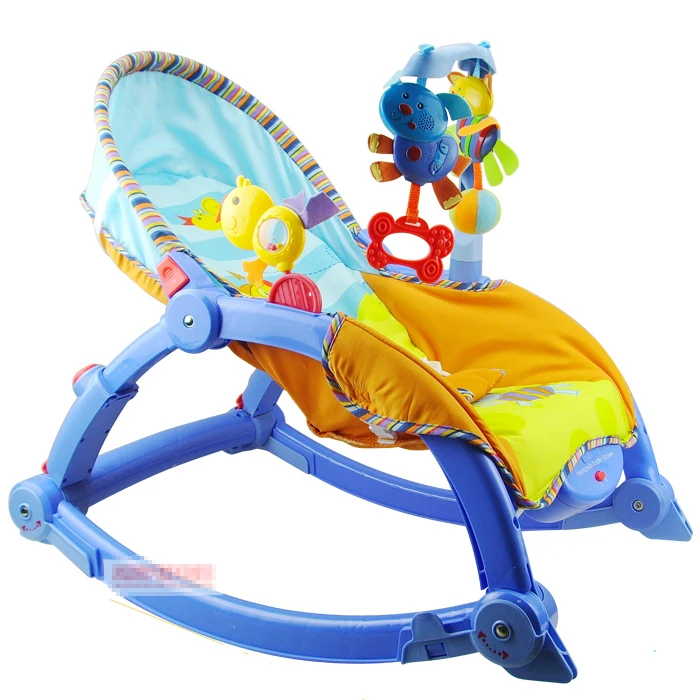 Us 114 14 Free Shipping Musical Baby Electric Rocking Chair Newborn Baby Bouncer Swing Chair Toddler Rocker In Bouncers Jumpers Swings From Mother