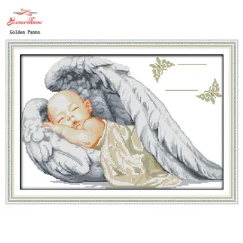 Needlework,DIY DMC 14CT 11CT Cross stitch,Sets For Embroidery kits baby angle birth Counted Cross-Stitching,Home Decor crafts
Needlework,DIY DMC 14CT 11CT Cross stitch,Sets For Embroidery kits baby angle birth Counted Cross-Stitching,Home Decor crafts