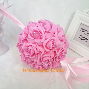 18cm 12Color Wedding Artificial PE Rose Kissing Ball Flower Pomander Bouquet Ball Home Decorative Balls
18cm 12Color Wedding Artificial PE Rose Kissing Ball Flower Pomander Bouquet Ball Home Decorative Balls