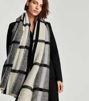 autumn and winter new style large border imitation cashmere scarf, European and American special brand lengthened thermal shawl
autumn and winter new style large border imitation cashmere scarf, European and American special brand lengthened thermal shawl