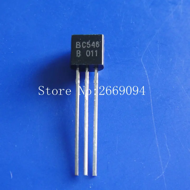 

50pcs free shipping BC546B BC546 TO-92 Bipolar Transistors - BJT NPN