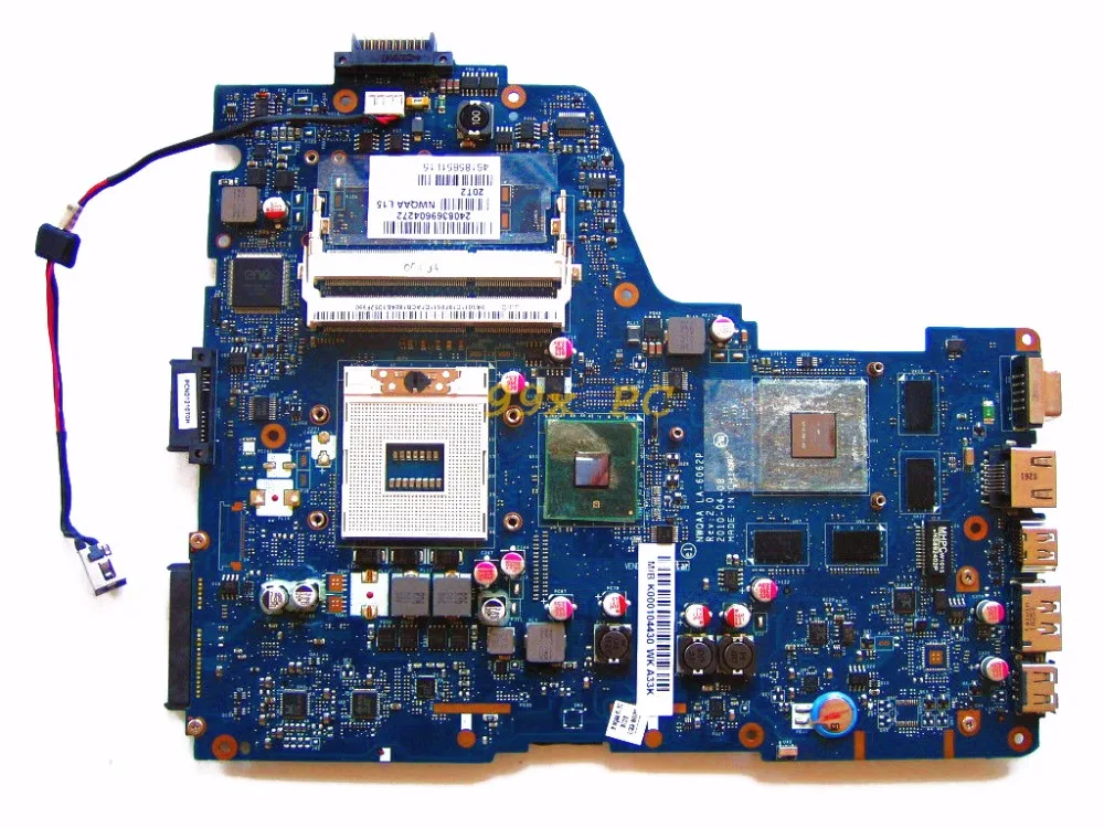 LAOKE для Toshiba Satellite A660 A665 Материнская плата ноутбука HM55 W/GT330M GPU K000104430 NWQAA LA 6062P DDR3