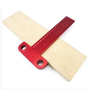 Woodworking Scriber T-Type Ruler 160mm Hole Positioning Scribing Gauge Crossed Feet Metric Measuring SDF-SHIP
Woodworking Scriber T-Type Ruler 160mm Hole Positioning Scribing Gauge Crossed Feet Metric Measuring SDF-SHIP