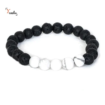 12pcs/lot Lava Rock bracelet yoga good luck elastic bracelet gift for him gift for her Diffuser Howlite Beaded bracelet
12pcs/lot Lava Rock bracelet yoga good luck elastic bracelet gift for him gift for her Diffuser Howlite Beaded bracelet