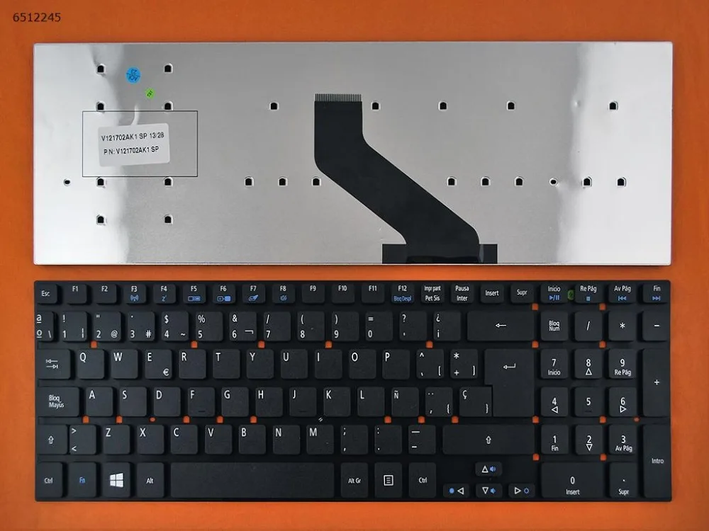 New Spanish keyboard for ACER 5830 5830T 5830G 5755 5755G 5755ZG V3-571G V3-551 V3-771G Gateway NV55 NV57 sp keyboard
New Spanish keyboard for ACER 5830 5830T 5830G 5755 5755G 5755ZG V3-571G V3-551 V3-771G Gateway NV55 NV57 sp keyboard