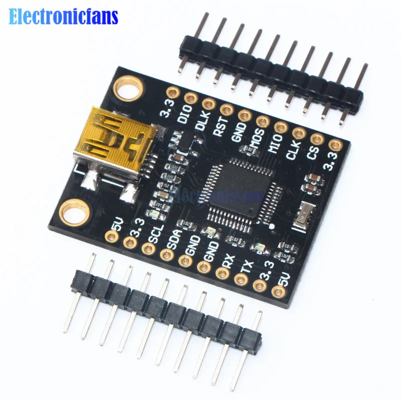 USB к SPI I2C IIC Серийный Порты и разъёмы адаптер Связь модуль STM32F103C8T6 доска |