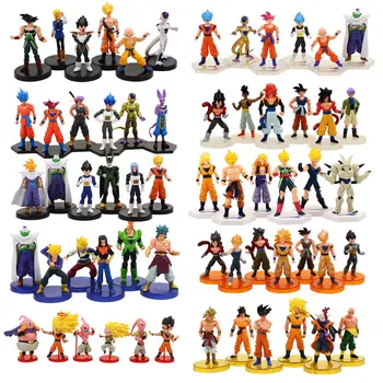 6pcs/lot Dragon Ball Z Super Saiyan Trunks Vegeta Goku Gohan Frieza Cell Beerus Gotenks uub Action Figure Toys Christmas Gift
6pcs/lot Dragon Ball Z Super Saiyan Trunks Vegeta Goku Gohan Frieza Cell Beerus Gotenks uub Action Figure Toys Christmas Gift