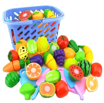 23Pcs/Set Plastic Fruit Vegetables Cutting Pretend Play Toy Early Development Education Toy for Baby - Color Random
23Pcs/Set Plastic Fruit Vegetables Cutting Pretend Play Toy Early Development Education Toy for Baby - Color Random
