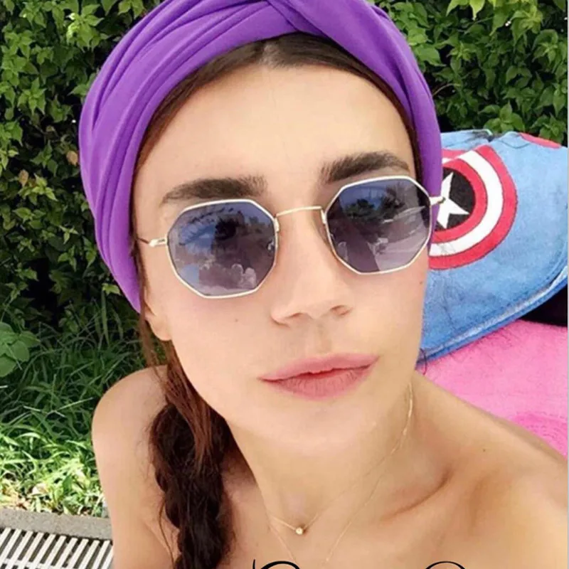 Fashion Small Octagon Steampunk Sunglasses Women Men Brand Designer Vintage Retro Clear Optical Sun Glasses For Female Ladies
Fashion Small Octagon Steampunk Sunglasses Women Men Brand Designer Vintage Retro Clear Optical Sun Glasses For Female Ladies