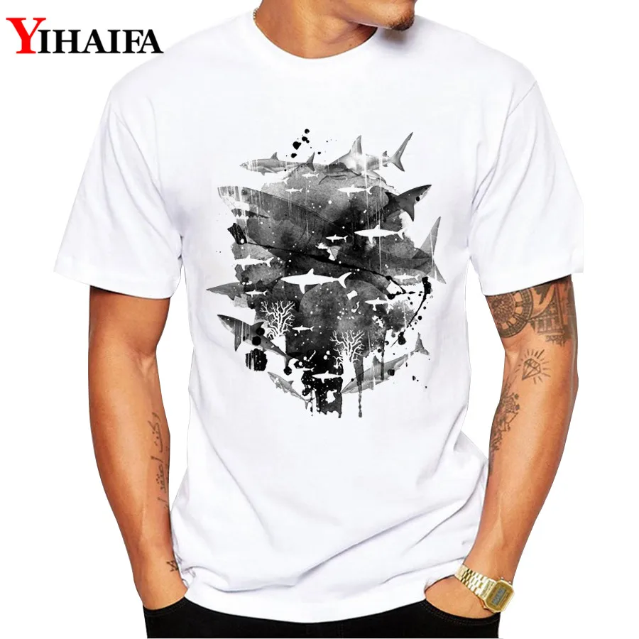 Men T Shirt Harajuku Summer Graphic Tee Fish gym Print Short Sleeve White T-Shirts Round Neck Tops
Men T Shirt Harajuku Summer Graphic Tee Fish gym Print Short Sleeve White T-Shirts Round Neck Tops