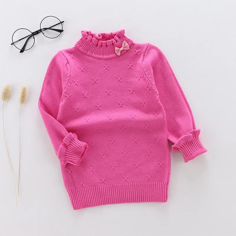 New Baby Toddler Children's Clothes Princess Girls Pullover Sweater Long Sleeve Bow Ruffles Kids Knitted Sweaters Tops JW3423
New Baby Toddler Children's Clothes Princess Girls Pullover Sweater Long Sleeve Bow Ruffles Kids Knitted Sweaters Tops JW3423