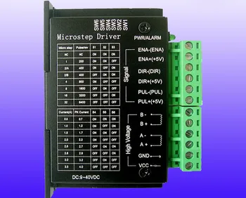 TB6600 replacement stepper motor driver 2phase 9-40VDC 4A for NEMA17 NEMA23 motor CNC router controller
TB6600 replacement stepper motor driver 2phase 9-40VDC 4A for NEMA17 NEMA23 motor CNC router controller
