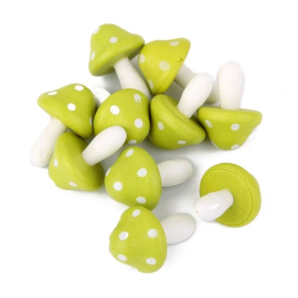 LanLan 10pcs Miniature Dollhouse Fairy Garden Landscape Mushroom Decor Light Green
LanLan 10pcs Miniature Dollhouse Fairy Garden Landscape Mushroom Decor Light Green
