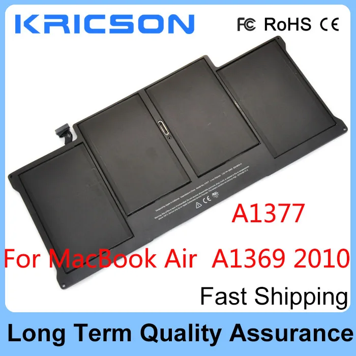 New Battery A1377 For Apple MacBook Air 13" A1369 Late 2010 MC503LL/A MC504LL/A withTwo Free Screwdrivers
New Battery A1377 For Apple MacBook Air 13" A1369 Late 2010 MC503LL/A MC504LL/A withTwo Free Screwdrivers