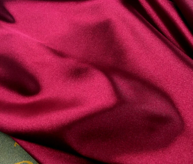 3 meters 145cm 57" width wine red faux silk satin fabric for pajamas sewing and party decoration MM20
3 meters 145cm 57" width wine red faux silk satin fabric for pajamas sewing and party decoration MM20