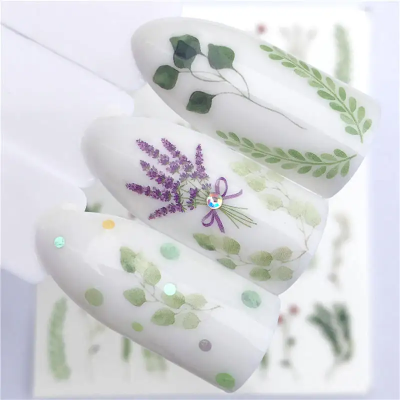 Brand New 1 PC Green Grass Water Transfer Sticker Nail Art Decals DIY Fashion Wraps Tips Manicure Tools
Brand New 1 PC Green Grass Water Transfer Sticker Nail Art Decals DIY Fashion Wraps Tips Manicure Tools
