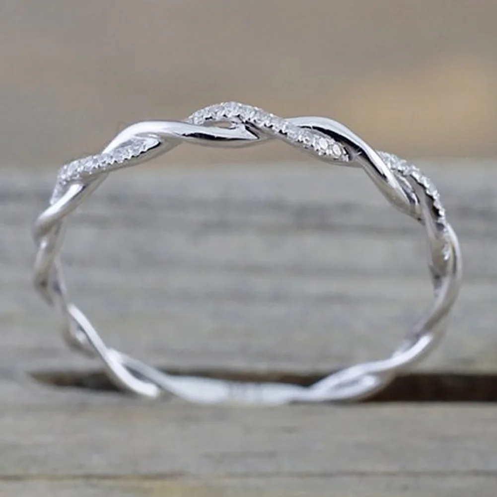 Round Rings For Women Thin Rose Gold Color Twist Rope Stacking Wedding Rings In Stainless Steel Bijoux
Round Rings For Women Thin Rose Gold Color Twist Rope Stacking Wedding Rings In Stainless Steel Bijoux