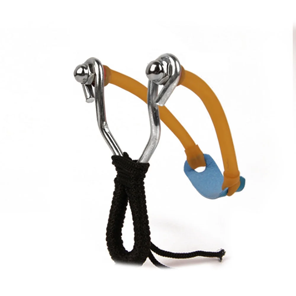 1 Pc Stainless Steel Strong Power Hunting Camping Slingshot Slingshots Outdoor Sports Catapult With Rubber Bands P0
1 Pc Stainless Steel Strong Power Hunting Camping Slingshot Slingshots Outdoor Sports Catapult With Rubber Bands P0