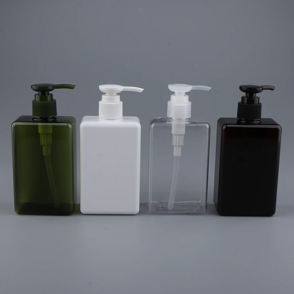 280ml Plastic Retangle Empty Pump Bottle Refillable Container For Shampoo Body Wash Lotion Cosmetics Cream
280ml Plastic Retangle Empty Pump Bottle Refillable Container For Shampoo Body Wash Lotion Cosmetics Cream