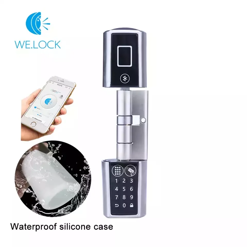L6PCB Electronic Door Lock App Combination safety lock keypad Cylinder Lock for Airbnb Apartment -EU Model
L6PCB Electronic Door Lock App Combination safety lock keypad Cylinder Lock for Airbnb Apartment -EU Model