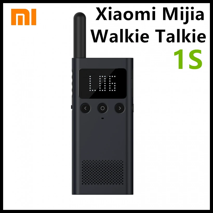 Оригинальная умная рация Xiaomi Mijia 1S с FM-радио портативная ультратонкая высокой