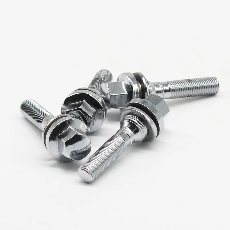 8 PCS M12 x 1.25 ALLOY WHEEL EXTRA LONG THREAD Bolt BOLTS FLAT SEAT WASHER For Citroen C3 Peugeot 301 3008 308 406 607
8 PCS M12 x 1.25 ALLOY WHEEL EXTRA LONG THREAD Bolt BOLTS FLAT SEAT WASHER For Citroen C3 Peugeot 301 3008 308 406 607