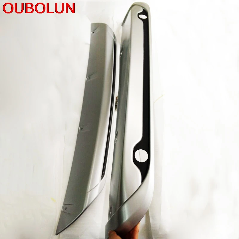 OUBOLUN 2Pcs For Nissan Qashqai Dualis J11 2014 2015 2016 2017 ABS Front & Rear Bumper Protector Skid Plate Auto Accessories
OUBOLUN 2Pcs For Nissan Qashqai Dualis J11 2014 2015 2016 2017 ABS Front & Rear Bumper Protector Skid Plate Auto Accessories