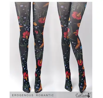 New Fashion Women's Tights Velvet Printed Pantyhose Floral Pattern Print Ladies Nylon Pantyhose
New Fashion Women's Tights Velvet Printed Pantyhose Floral Pattern Print Ladies Nylon Pantyhose