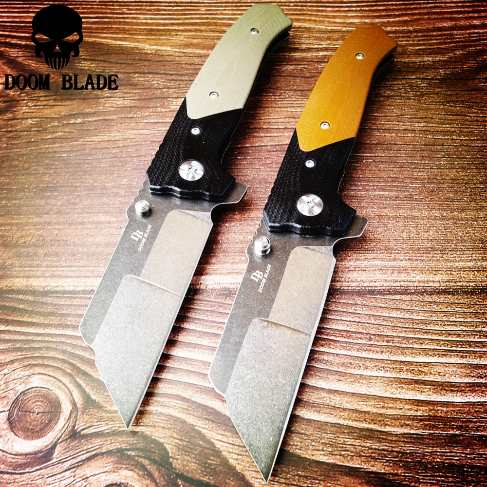 205mm 100% D2 Blade Ball Bearing Knives Folding Pocket Knife Combat Survival Tactical Outdoor Knives Hunting Camping G10 Handle
205mm 100% D2 Blade Ball Bearing Knives Folding Pocket Knife Combat Survival Tactical Outdoor Knives Hunting Camping G10 Handle
