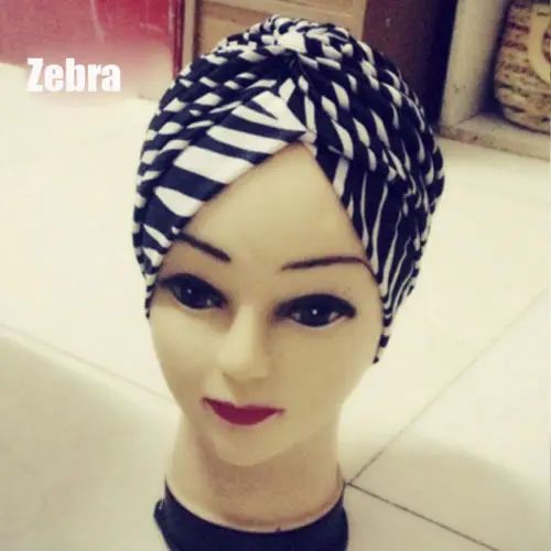 

Hot Sale Premium Unique Indian Style Stretchable Turban Chemo Headwrap Hair Head Wrap Cap Cover