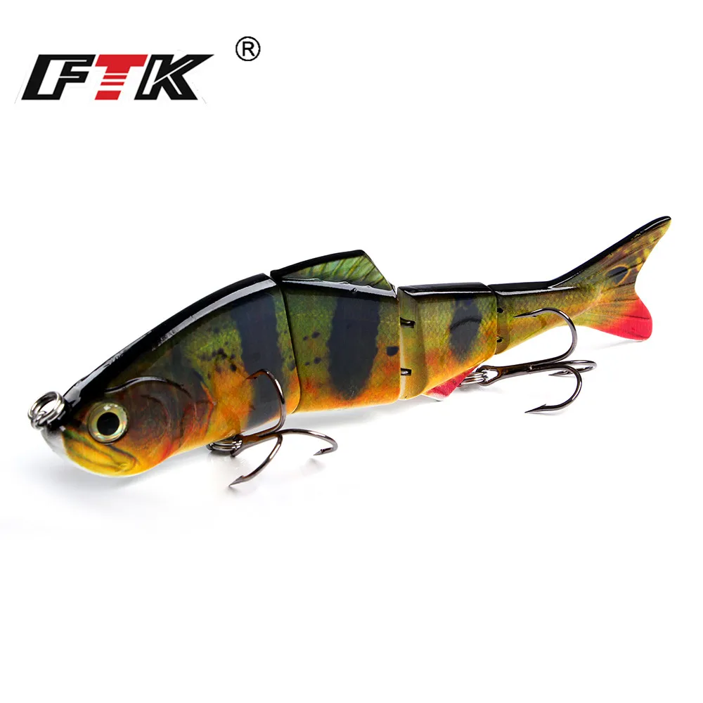 FTK 1pc Fishing Lures Swimbait 152mm 36g Sinking Wobblers Hard Bait Laser 4 Section Multi Jointed Bait Bass Lure Fishing Tackle
FTK 1pc Fishing Lures Swimbait 152mm 36g Sinking Wobblers Hard Bait Laser 4 Section Multi Jointed Bait Bass Lure Fishing Tackle