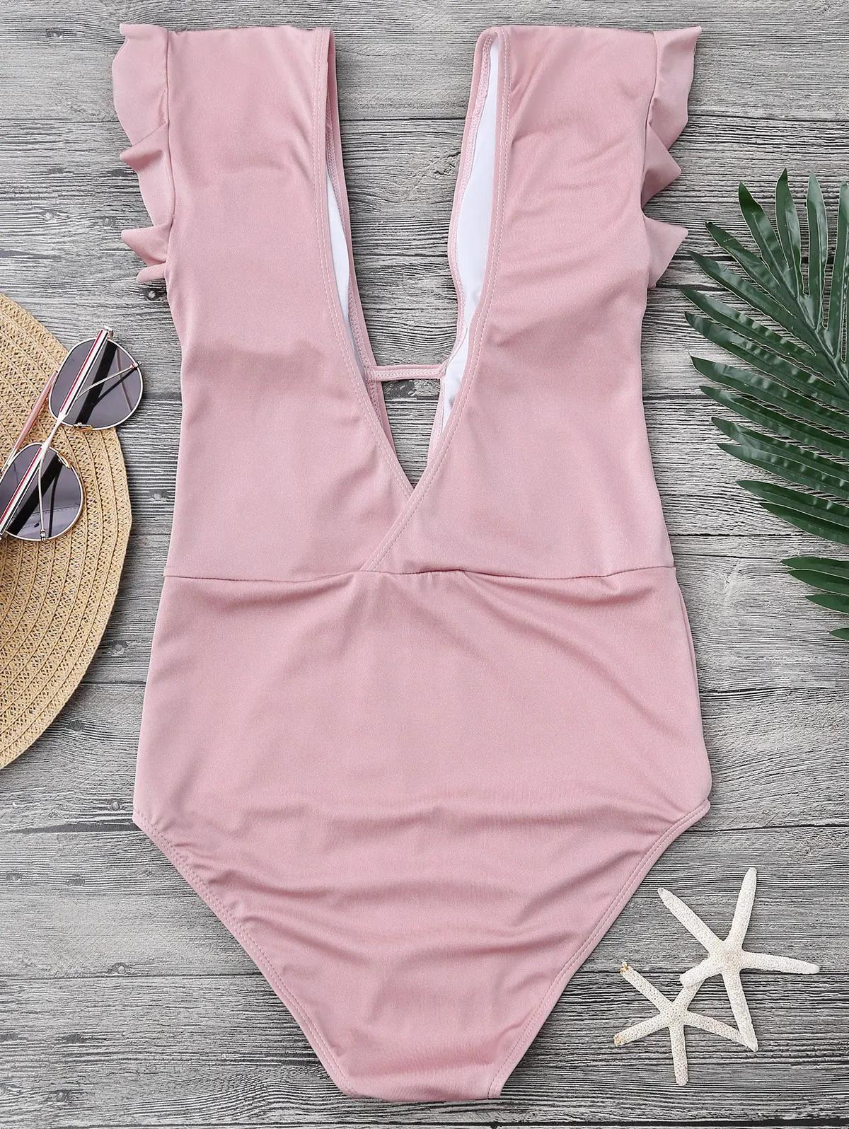 ZAFUL 2019 Plunging Neck Ruffle One Piece Swimsuit Sexy Frilled Deep V Neck Open Back Swimsuit Women Swimwear Summer Beacher
ZAFUL 2019 Plunging Neck Ruffle One Piece Swimsuit Sexy Frilled Deep V Neck Open Back Swimsuit Women Swimwear Summer Beacher