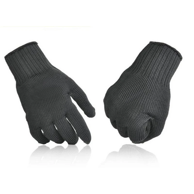 High Quality 5 Grade Working Safety Anti-Cutting Gloves 1 Pair Cut-Resistant Protective Black Stainless Steel Wire Gloves
High Quality 5 Grade Working Safety Anti-Cutting Gloves 1 Pair Cut-Resistant Protective Black Stainless Steel Wire Gloves