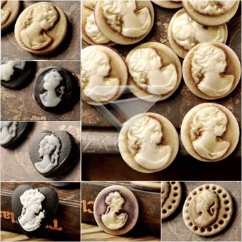 4/6/10Pcs Fashion Resin B Grade Vintage Style Fashion Lady Flat Back Cameo Cabochon For Jewelry Making Wholesale Fast Ship
4/6/10Pcs Fashion Resin B Grade Vintage Style Fashion Lady Flat Back Cameo Cabochon For Jewelry Making Wholesale Fast Ship