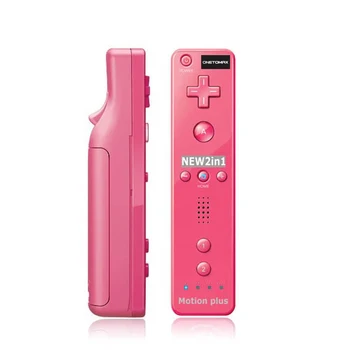 Guaranteed 100% 2 in 1 Remote Controller With Built in Motion Plus For Wii For Nintendo Pink High Quality
Guaranteed 100% 2 in 1 Remote Controller With Built in Motion Plus For Wii For Nintendo Pink High Quality
