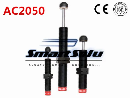 

free shipping 1pcs AC2050 M20x1.5 Pneumatic Hydraulic Shock Absorber Damper 50mm stroke