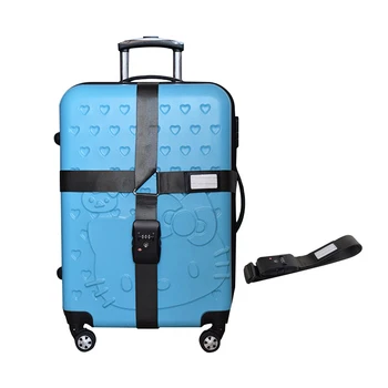 Travel Adjustable Luggage Strap Reusable Trolley Suitcase Belt With Lock Buckles Trip Safely Necessarie Gear Case Accessories
Travel Adjustable Luggage Strap Reusable Trolley Suitcase Belt With Lock Buckles Trip Safely Necessarie Gear Case Accessories