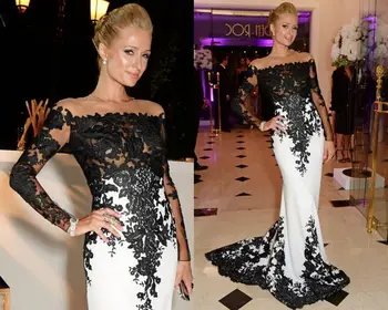 2016 Custom-Made Met Gala Paris Hilton Mermaid Dresses