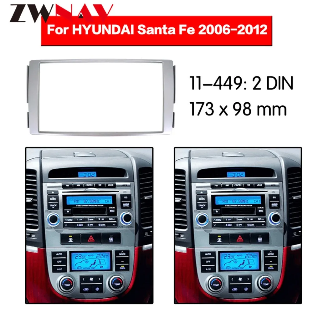 Car DVD Player frame For 2006-2012 HYUNDAI SANTAFE 2DIN Auto AC Black LHD RHD Auto Radio Multimedia NAVI fascia
Car DVD Player frame For 2006-2012 HYUNDAI SANTAFE 2DIN Auto AC Black LHD RHD Auto Radio Multimedia NAVI fascia