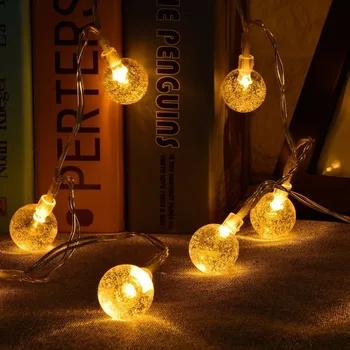 2.2M Light Balls 20 LED String Light Battery Powered LED Garlands Holiday Party Patio Garden Christmas Decoration Fairy Lights
2.2M Light Balls 20 LED String Light Battery Powered LED Garlands Holiday Party Patio Garden Christmas Decoration Fairy Lights