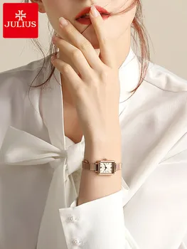 Ju Li genuine 2019 new wave fashion square watch women's steel belt temperament small thin belt waterproof and refined
Ju Li genuine 2019 new wave fashion square watch women's steel belt temperament small thin belt waterproof and refined