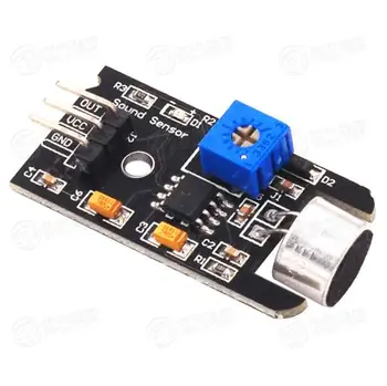 Blackboard / Analog Output Sound Sensor Module / High Sensitivity Microphone / Detecting Sound Size 5V
Blackboard / Analog Output Sound Sensor Module / High Sensitivity Microphone / Detecting Sound Size 5V