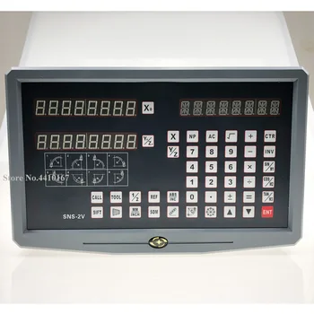 Measuring Set/Kit Dro Digital Readout SNS-2V Display 110V 230V with 2 PCS 5U Micron 400MM for Lathe Milling Machines
Measuring Set/Kit Dro Digital Readout SNS-2V Display 110V 230V with 2 PCS 5U Micron 400MM for Lathe Milling Machines
