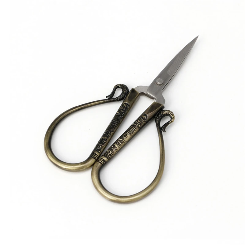 Stationery Scissors Floral Scissors Stainless Steel European Vintage Sewing Shears DIY Tools
Stationery Scissors Floral Scissors Stainless Steel European Vintage Sewing Shears DIY Tools
