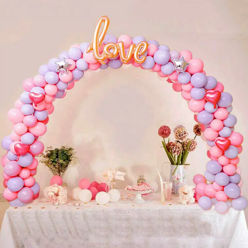 DIY Balloon Arch Kit Plastic Balloons Column Stand with Frame Base Pole and Ballons Clips for Birthday Wedding Event Party Decor
DIY Balloon Arch Kit Plastic Balloons Column Stand with Frame Base Pole and Ballons Clips for Birthday Wedding Event Party Decor