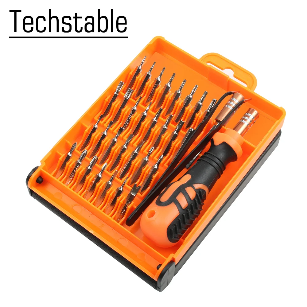 33 in 1 Precision Screwdriver Set Disassemble For Tablets Phone Computer Laptop PC Watch Mini Electronic Repair Tools Kit
33 in 1 Precision Screwdriver Set Disassemble For Tablets Phone Computer Laptop PC Watch Mini Electronic Repair Tools Kit