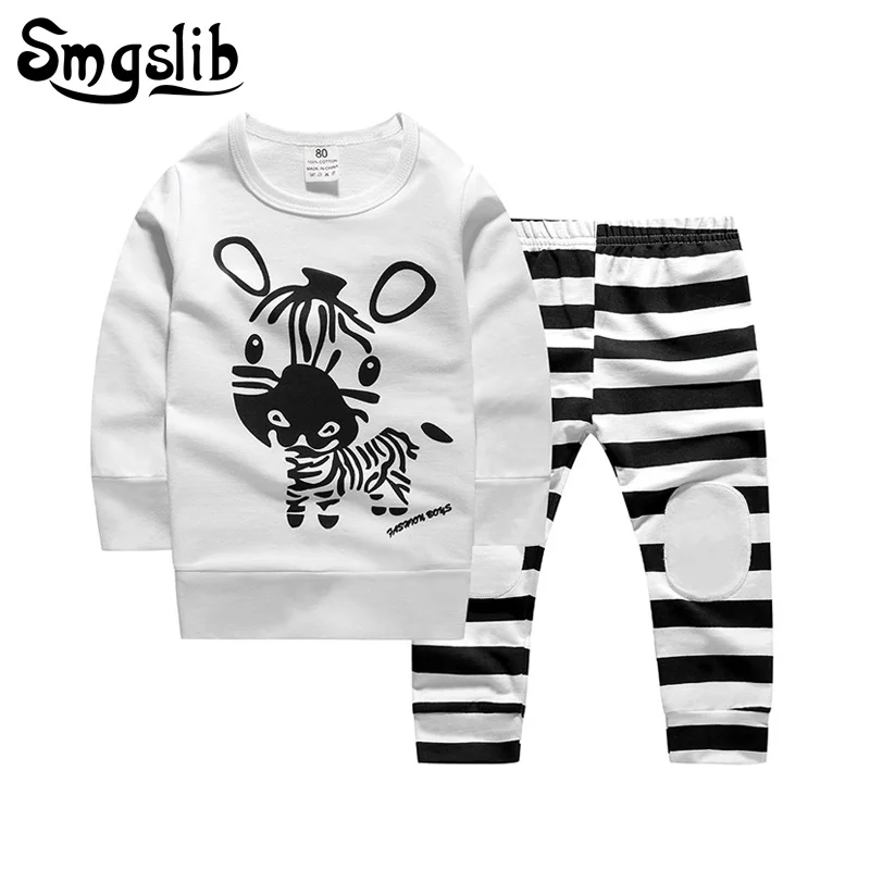 Smgslib Newborn toddler baby boy clothes long sleeve cartoon zebra infant clothing baby boy girl clothes pajamas sports suit
Smgslib Newborn toddler baby boy clothes long sleeve cartoon zebra infant clothing baby boy girl clothes pajamas sports suit